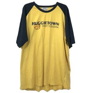 Men's W. Virginia Mountaineers Basketball Jersey T-Shirt  Big & Tall XXL